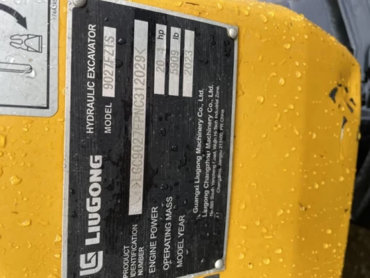 LiuGong 9027F — 9