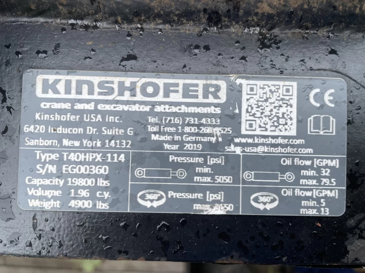 2019 Kinshofer T40 